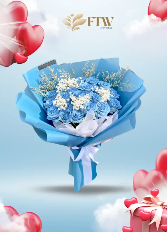 Karangan Bunga Bouquet - Valentine - Parselia - Indonesia - 014