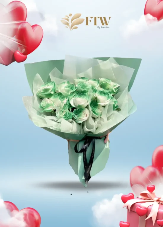 Karangan Bunga Bouquet - Valentine - Parselia - Indonesia - 015