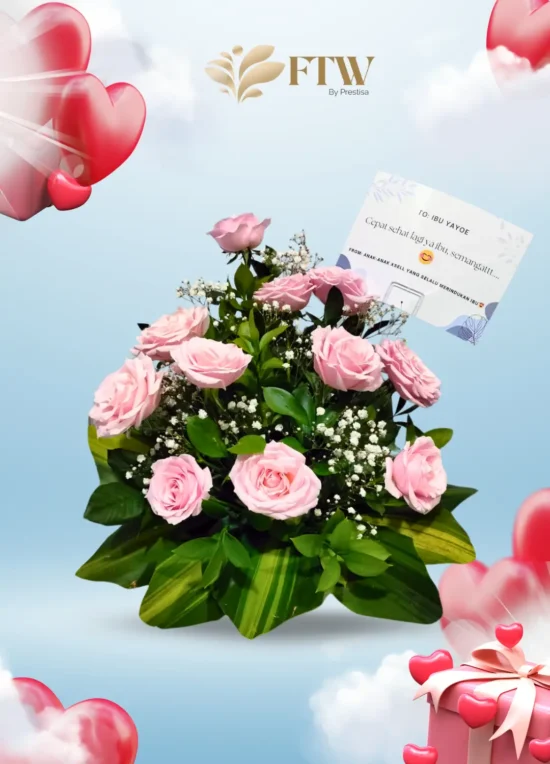 Bunga Meja - Valentine - Parselia - Indonesia - 002