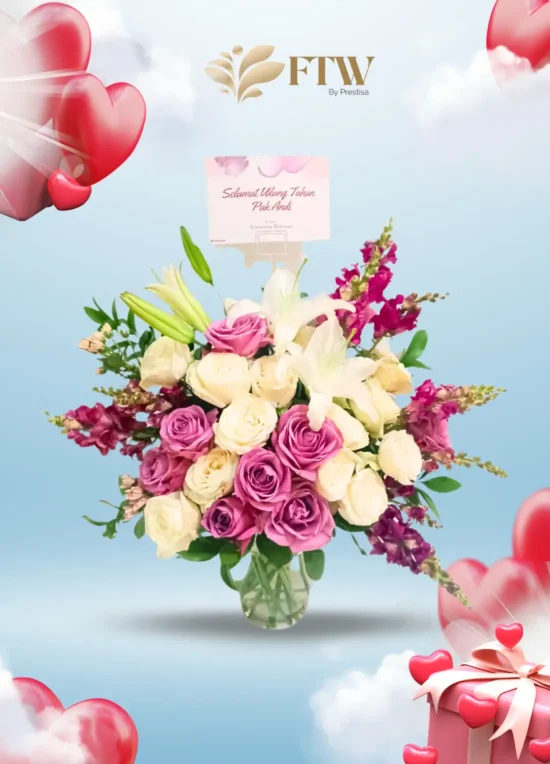 Bunga Meja - Valentine - Parselia - Indonesia - 004