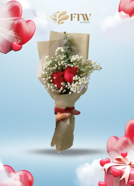 Karangan Bunga Bouquet - Valentine - Parselia - Indonesia - 004
