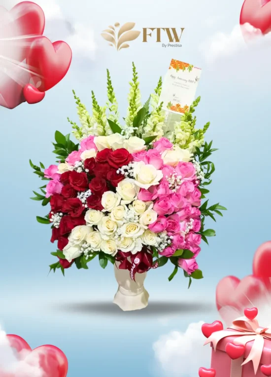 Bunga Meja - Valentine - Parselia - Indonesia - 005