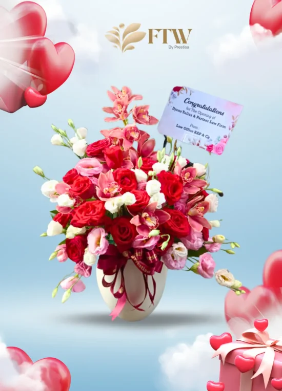 Bunga Meja - Valentine - Parselia - Indonesia - 006