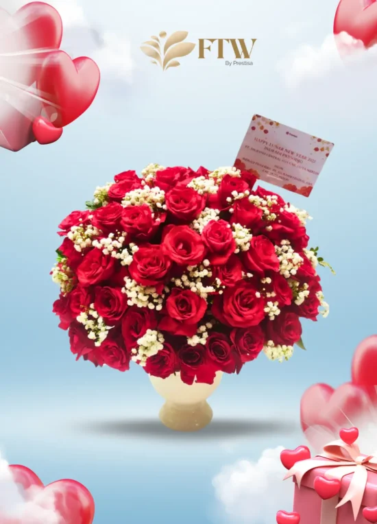 Bunga Meja - Valentine - Parselia - Indonesia - 008