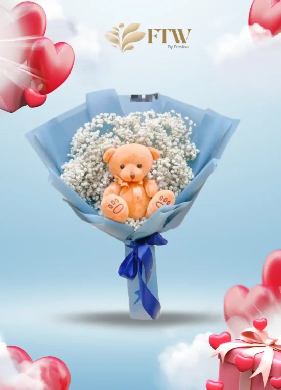 Karangan Bunga Bouquet - Valentine - Parselia - Indonesia - 008