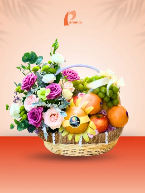 Rustic Bloom Basket