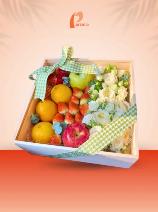 Fresh Blossom Wooden Box