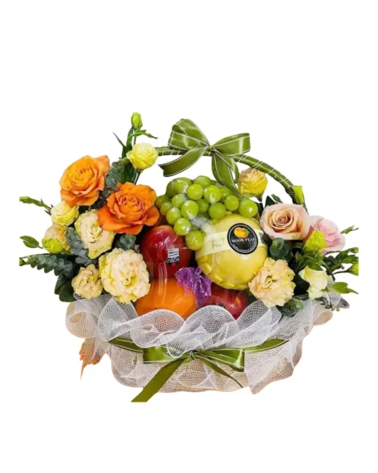 Bright Bloom Basket