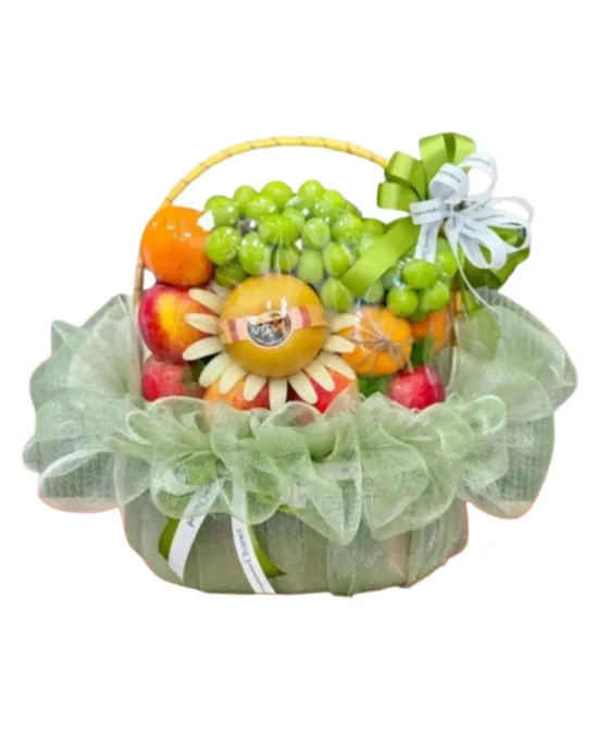 Emerald Fruit Basket